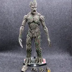 Горячие игрушки Marvel стражи Галактики дерево человек Грут Мстители 40 см Большой размер BJD фигурка игрушки