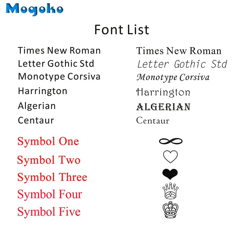 Font List