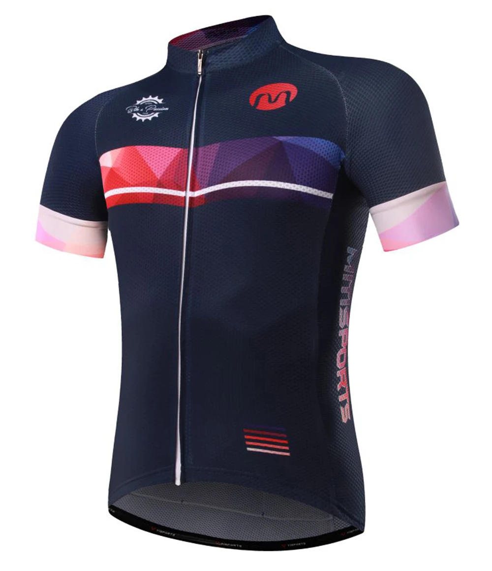 

MTSPS Cycling Jersey Summer Breathable Mountain Bike Racing MTB Bicycle Clothing 100% Polyester Dry Fit Sportswear
