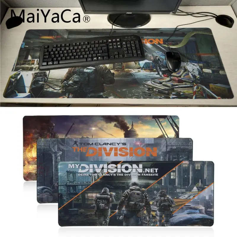 

Maiyaca tom clancy's the division Office Mice Gamer Mouse Pad Locking Edge Gaming Mouse Pad Gamer Game Mouse pad Anime Mousepad