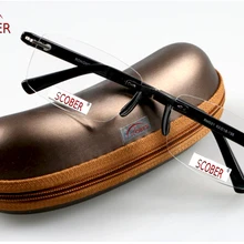 Высокое качество без оправы бескаркасных джентльменов Антибликовое покрытие не сферические очки для чтения+ 0,75+ 1+ 1,25+ 1,5+ 1,75 до+ 4