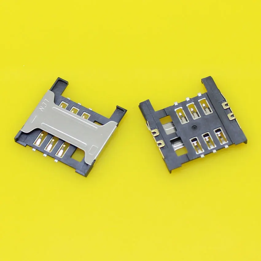 

Best Price,2pcs/lot Sim Card Socket reader holder slot connector for Huawei C8826D T1100 Y210C Y210S. size:16.5*16.5mm.