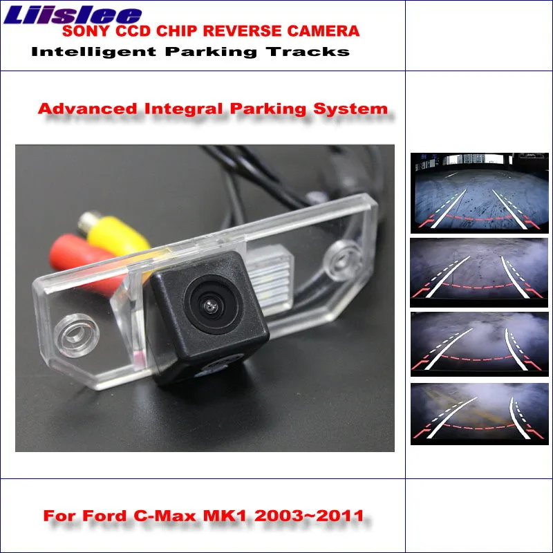 

Liislee HD SONY Car Rear Camera For Ford C-Max MK1 2003~2011 Intelligent Parking Tracks Reverse Backup / NTSC RCA AUX