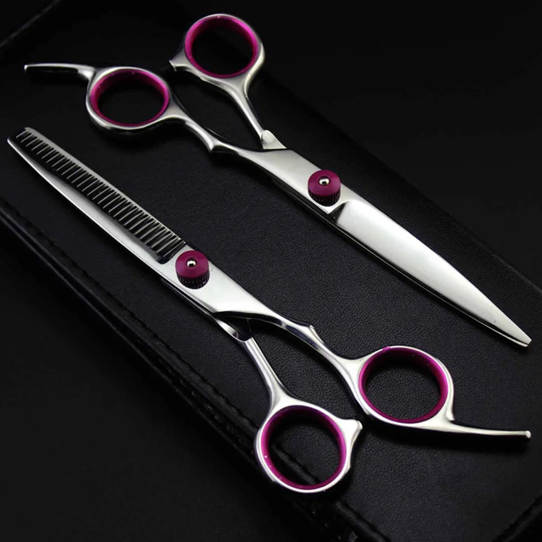 Ножницы из нержавеющей стали 6 дюймов для стрижки волос Парикмахерские ножницы для парикмахерских ножницы