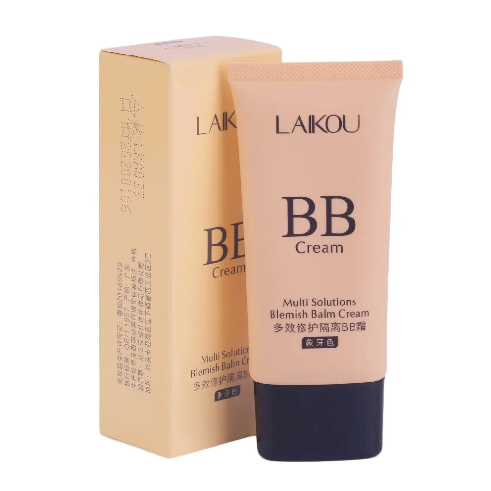 Laikou Профессиональный консилер для лица 50 г идеальное покрытие BB крем для женщин леди отбеливающий консилер для лица BB крем косметический инструмент