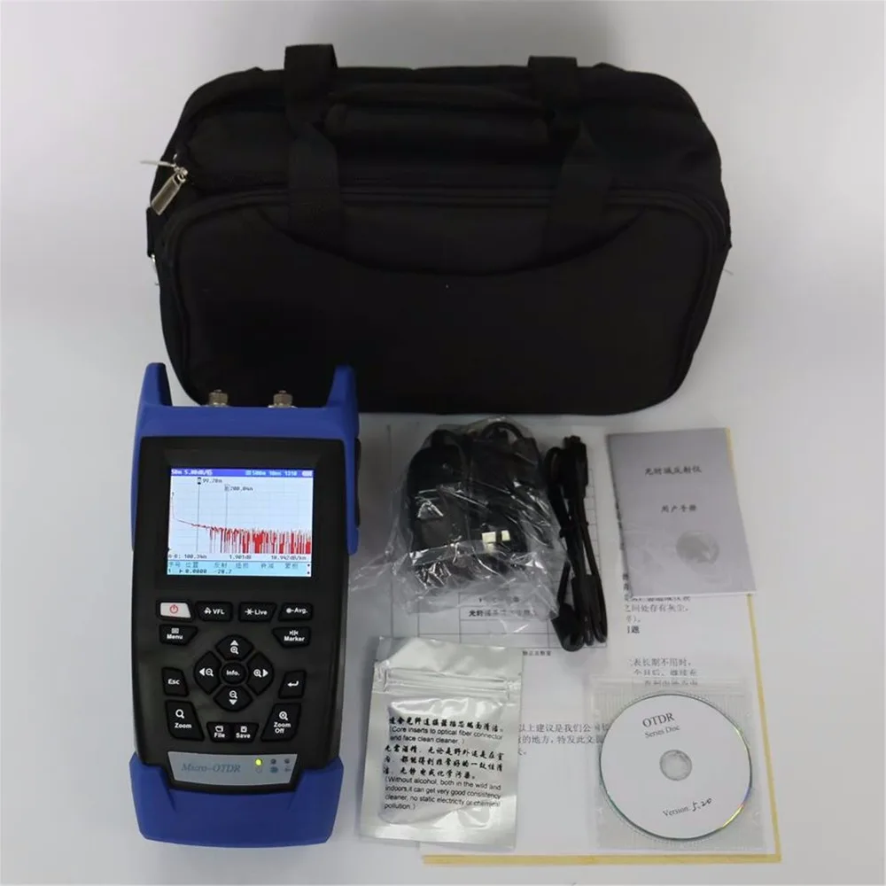 Fiber Optic Test Equipment 24/22dB ELOIK ALK100 OTDR 1310