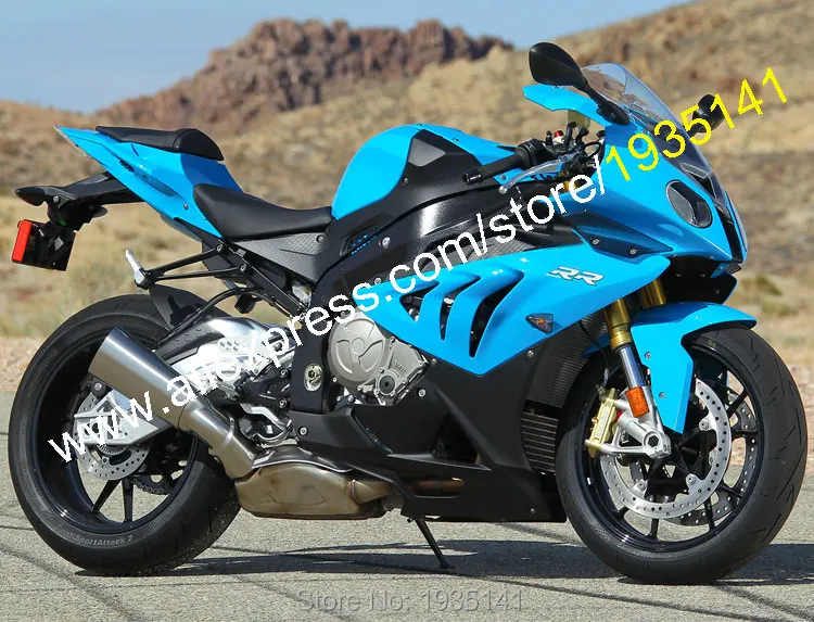 Для BMW S1000RR 2010 2014 S 1000RR 10 11 12 13 14 S1000 RR Синий Черный ABS Мотоциклетный комплект