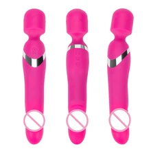 Rechargeable Vibrators for Women Dual Motor Waterproof Sex Toys Clitoris Massage Dildo Vibrator Adult Sex Product for Woman