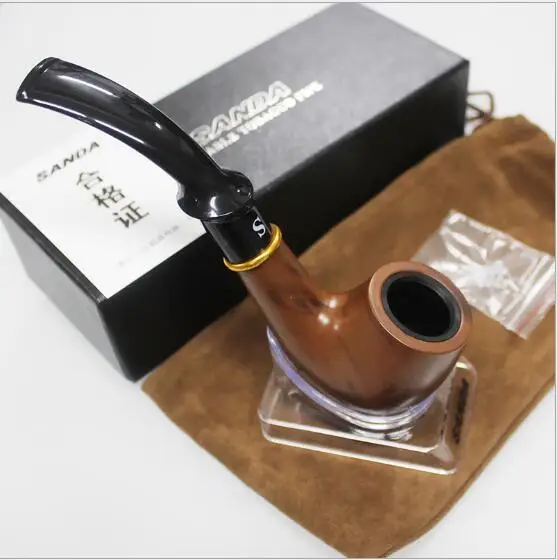 Buy Classic bakelite durable men's gift pipe tobacco