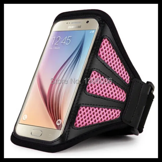 Для Samsung Galaxy S6 сетчатая сумочка на руку сотовые телефоны нарукавник для бега поясные сумки чехол наушники