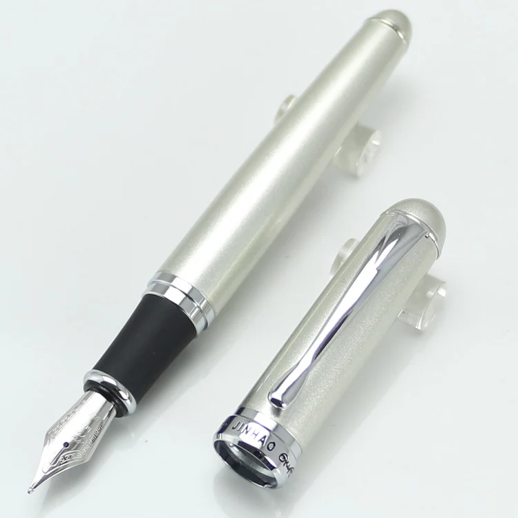 JINHAO X750 несколько Цвета серебряный зажим перьевая ручка без пенал Роскошные школьные канцелярские принадлежности письменный милые ручки - Цвет: Fountain pen 11