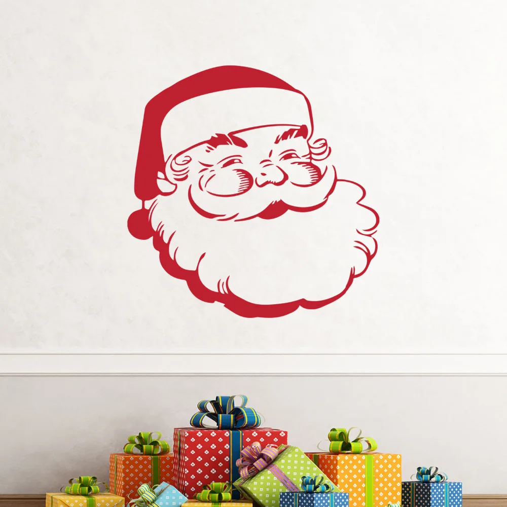 Buy Santa Claus Wall Decal Sticker Christmas Home
