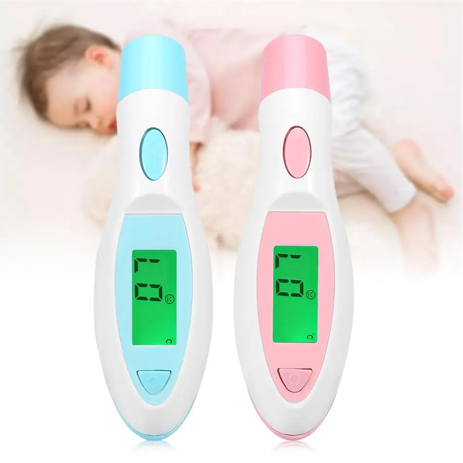 LCD Digital Infrared Baby Thermometer Ear & Forehead Temperature Fever