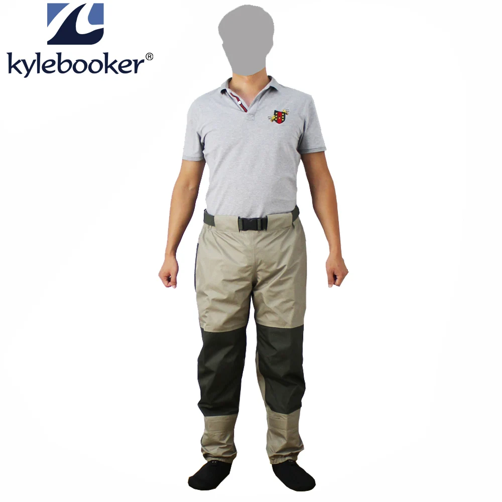 Fly Fishing Waist Waders Pant прочные водонепроницаемые штаны дышащие с чулками на талии|wader
