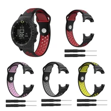 XBERSTAR сменный силиконовый спортивный браслет ремешок для Suunto основной аксессуар водостойкий Ремешки для наручных часов Ремешки