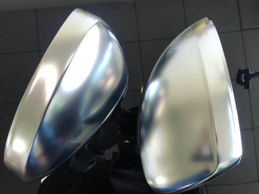 Matte Chrome Rear View Mirror Cover Shell Side Mirror Covers Case for