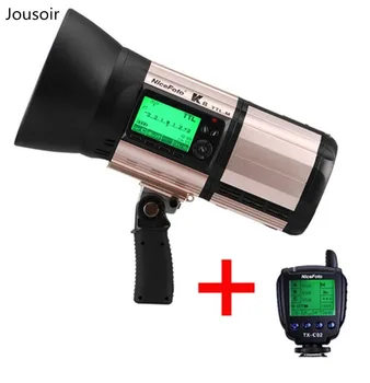 

NiceFoto K8 800Ws GN103 TTL HSS 1/8000S 2.4G Wireless Battery Powered Flash With TX-C02 Wireless TTL Trigger for DSLR