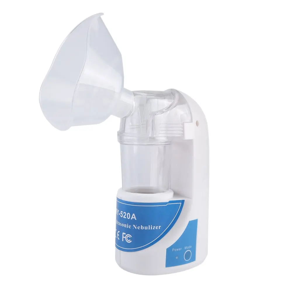 

High Efficiency Portable Handheld Quiet Ultrasonic Nebulizer Respirator Humidifier Home Health Care Tool EU Plug MY520A