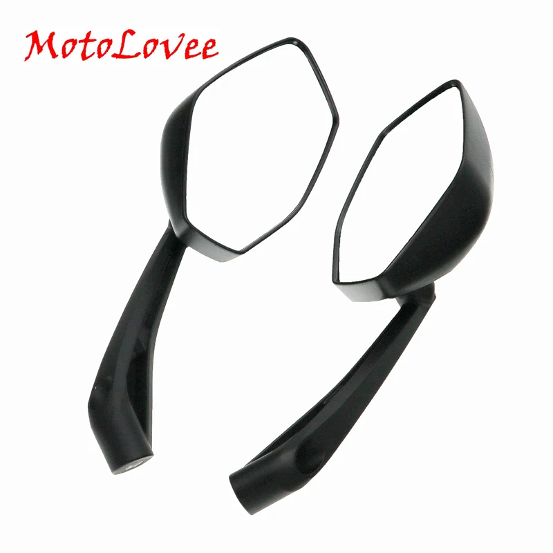 

MotoLovee Motorcycle Rearview Mirror Motorbike Rear View Mirrors Universal Back Side Mirror ATV Moto Dirt Pit Bike Scooter