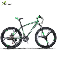 New brand 26*17 inch 21/27 speed carbon steel frame one pc wheel disc brake mountain bike outdoor downhill bicicleta MTB bicycle