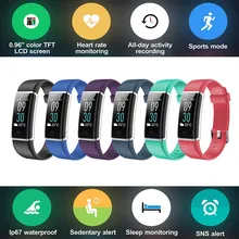 Цвет Экран Smart Браслет группы спорт браслет сердечного ритма калорий активности Фитнес трекер для htc один M8s X9 10 evo 10 pro