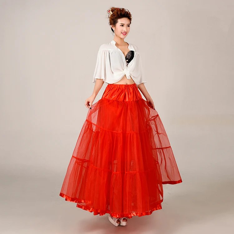 Женская газовая юбочка QC6639 длинная 14 цветов 1 метр|fashion skirt|skirt fashionpetticoat skirt |