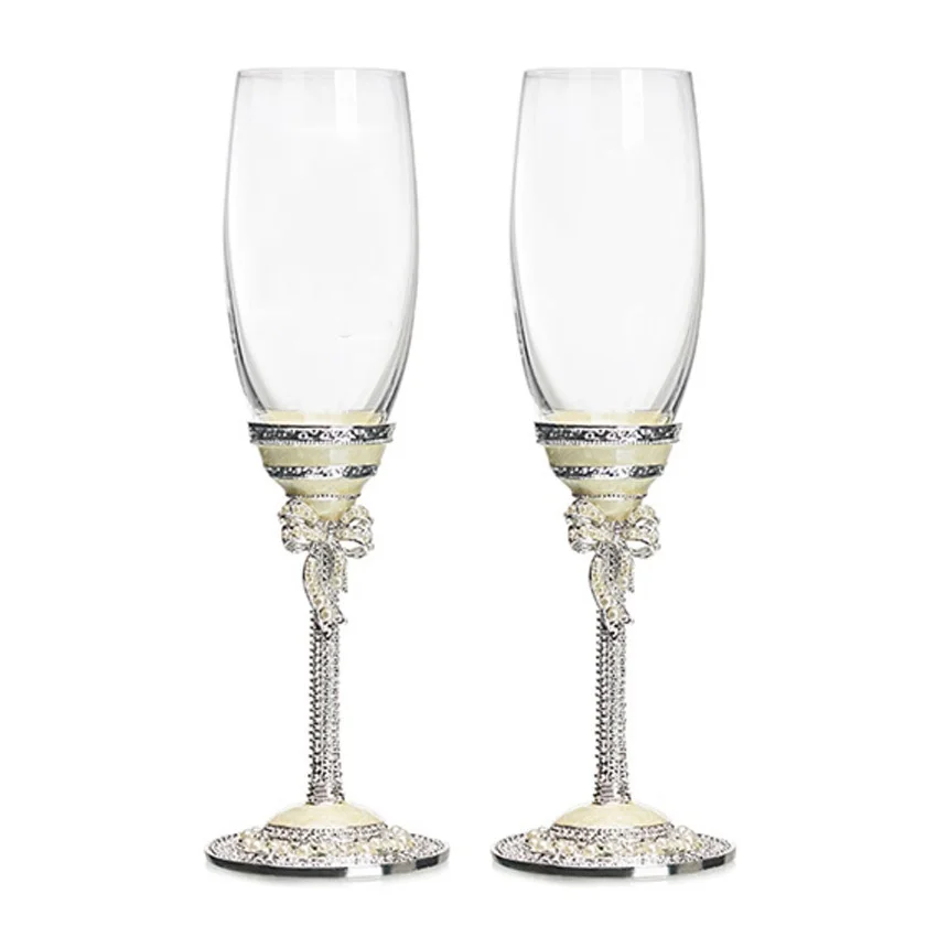GFHGSD wedding wine glasses for love crystal champagne flutes Creative