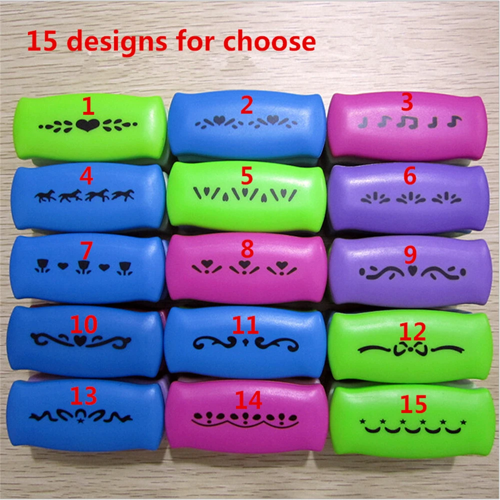

15 Designs For Choose Children DIY Toy Paper Punch Shaper Puncher Craft Scrapbook Flower Mini Free Shipping