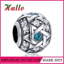 Ювелирные украшения в виде звездочек натуральный камень Бусины в тибетском стиле Подходит для серебра 925 breloque браслеты бусины для изготовления ювелирных изделий