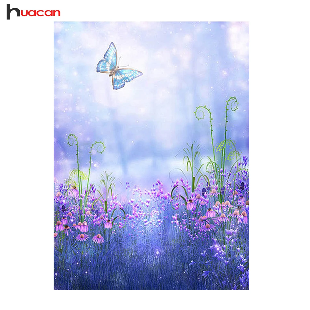 

Huacan,"Scenery"Diamond Painting Full Square Crystal,Diamond Embroidery Patterns Rhinestone Handmade Kits Cross Stitch Mosaic