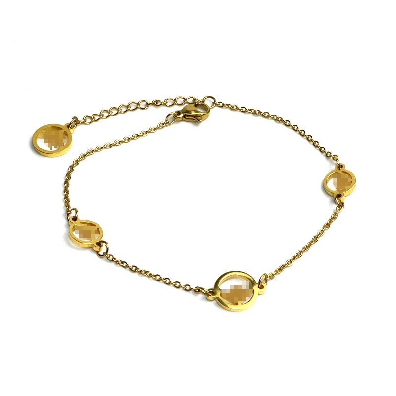 

2018 trendy gold color metal accessories bracelet for women jewelry link chain adjustable bracelet accessories party gift FB-002