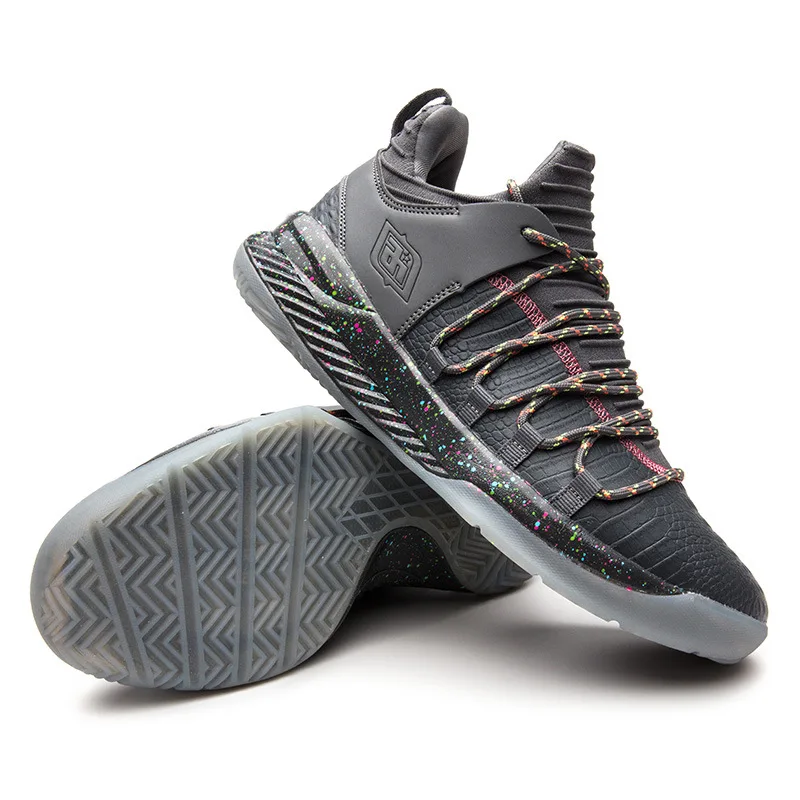 New Men Basketball Shoes For Women Cushion Athletic Basquete Boots Trainers Black sneakers Outdoor Walking Sneakers 39-45
