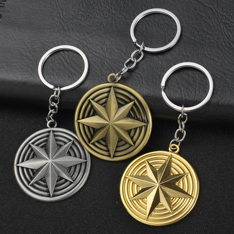 

Avengers 4 explosion models Wisdom goddess surprise captain shield keychain Marvel around keychain pendant spot small gift