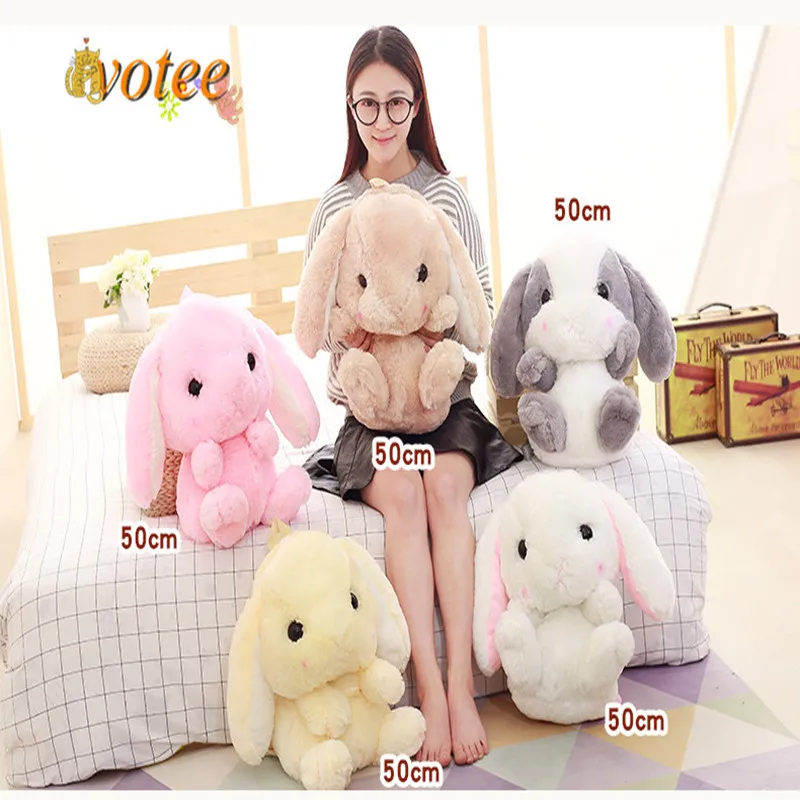 

Lovely Japanese Rabbit Shoulder Bag Hairy Fur Rabbit Cartoon Plush Bags Girl Birthday Gift