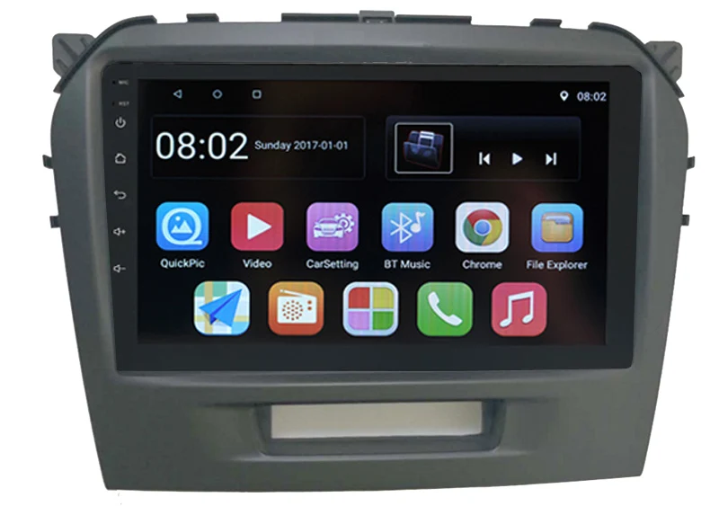 Cheap Car 9inch Radio Android 2din Multimedia Player GPS Navigation DVR For Suzuki vitara 2015 0