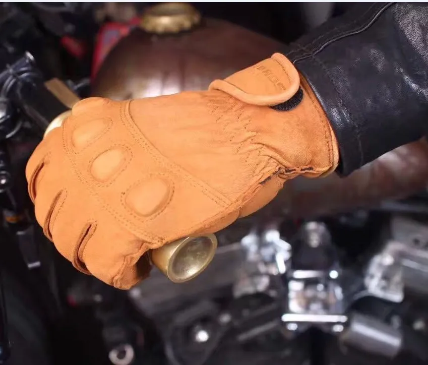 

free delivery UGLYBROS Ha-lle retro wind motorcycle gloves motorcycle riding gloves breathable warm leather gloves