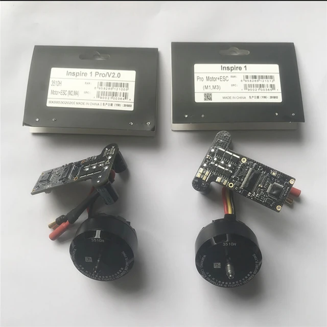 $53.88  for DJI Inspire 1 PRO V2.0 Part Brushless CW / CCW 3510H Motor with ESC Board for DJI Inspire 1 PRO