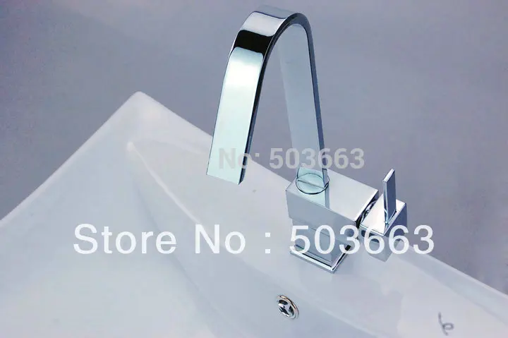 brand new chrome swivel kitchen sink faucet vessel mixer tap brass faucet d 007 - Kitchen Sink Brands brand new chrome swivel kitchen sink faucet vessel mixer tap brass faucet d 007 - Kitchen Sink Brands