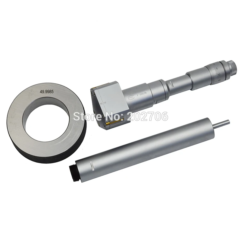 

50-63mm Three-point internal Micrometers three point inside micrometer 50-63mm 0.005mm