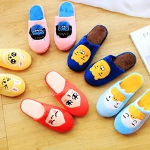 5Style Ryan Cocoa Friends indoor Slippers Warm Winter Adult Slipper stuffed Plush Shoes Toy for girl