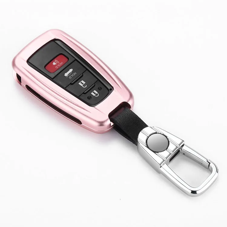 

folding car remote key case for Toyota Camry Corolla C-HR CHR Prado Waterproof case for car key Silicone case for car key