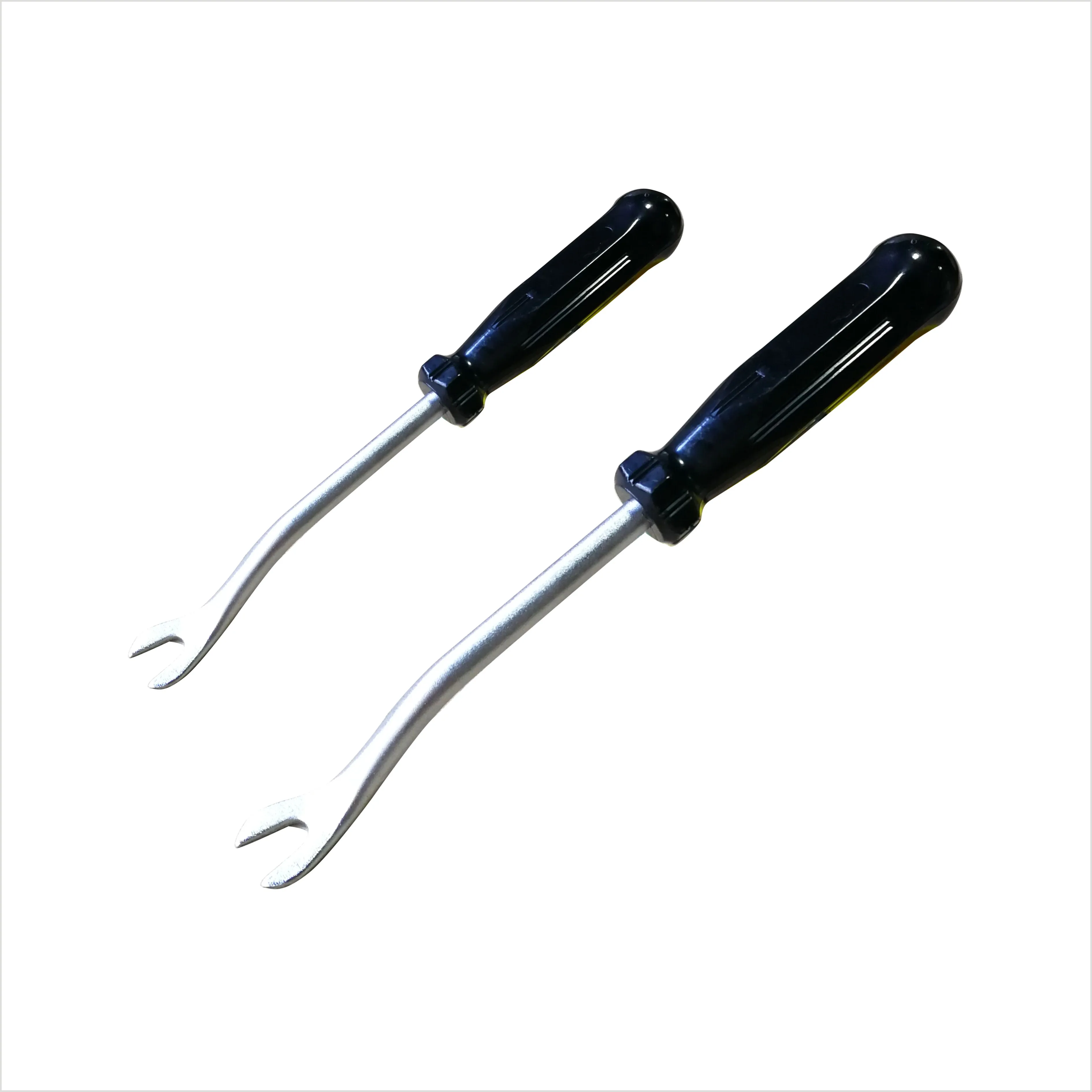 

2 Pc Auto Steel Trim Door Panel Window Molding Upholstery Clip Removal Tool Kit