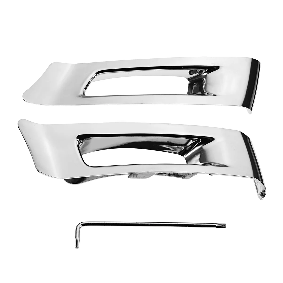 1 Pair ABS Chrome Car Steering Wheel Decoration Parts For Citroen C-Quatre Car Styling 1 Pair ABS Chrome Car Steering Wheel Decoration Parts For Citroen C-Quatre Car Styling