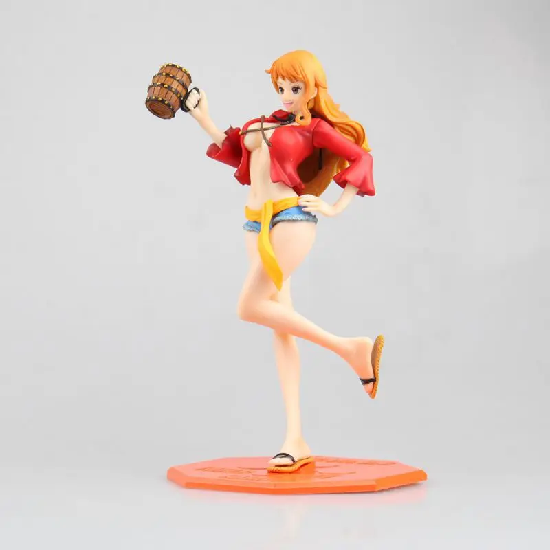 

21cm Anime Action Figure ONE PIECE NAMI MUGIWARA VER.2 Luffy Ver 1/8 Scale Painted Sexy Girl PVC Model Collection Doll Brand New