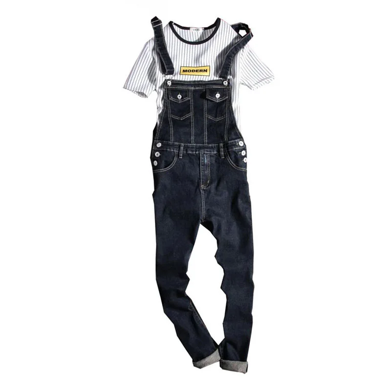 white wash overalls