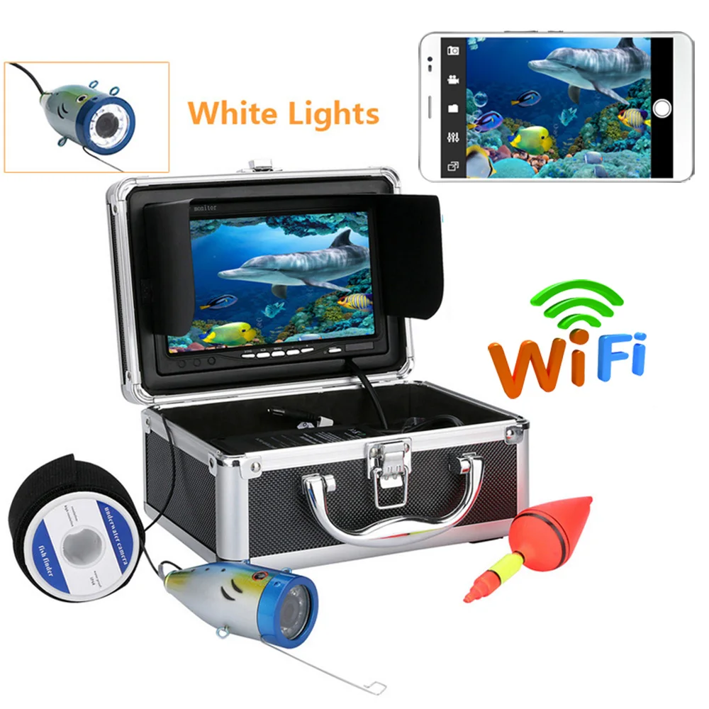 Buy 7" 50M 1000tvl Underwater Fishing Video Camera Kit
