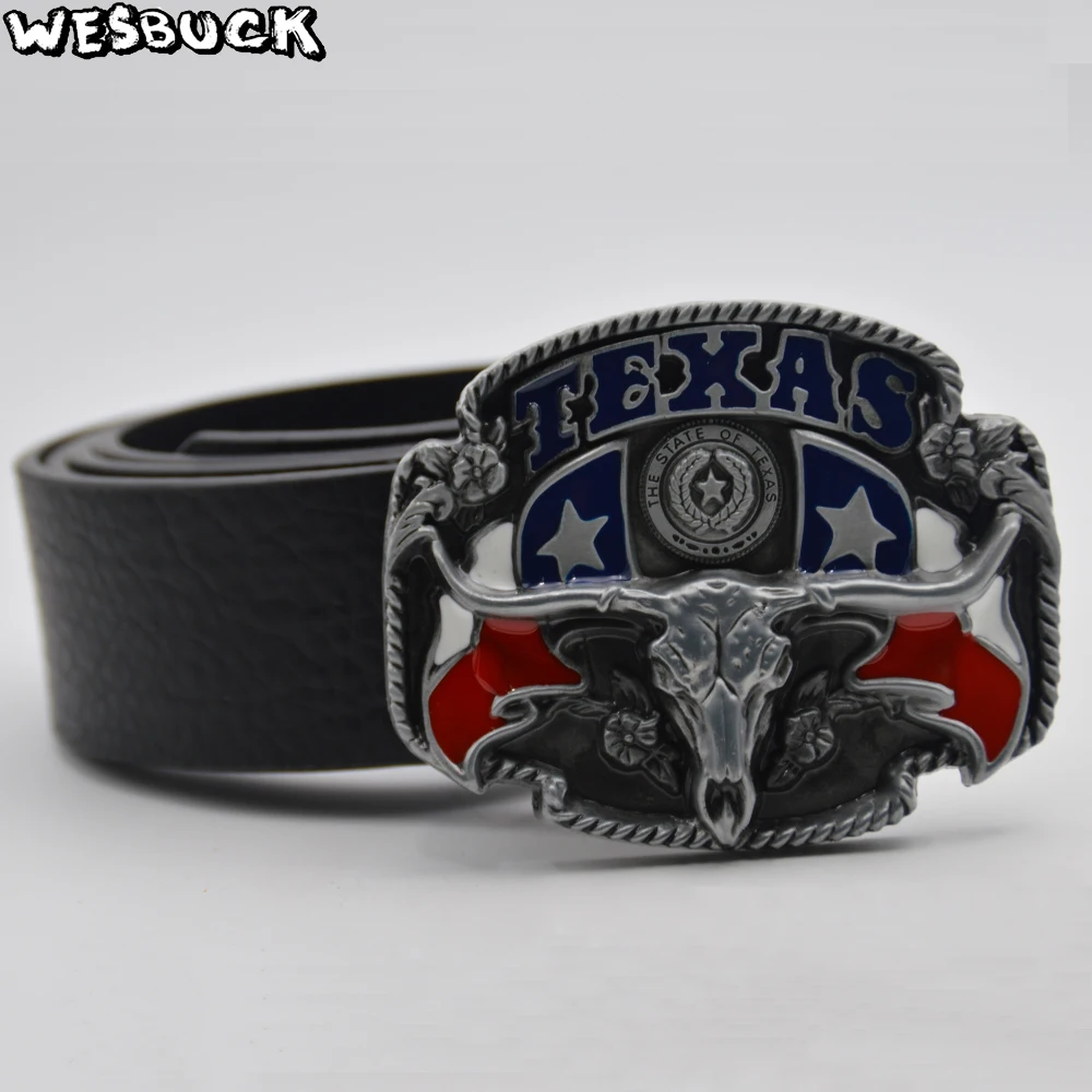WesBuck фирменный дикий Западный ковбойский индивидуальный мужской ремень с