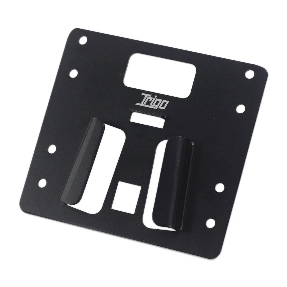 

trigo bike alloy front carrier block adapter for brompton bag