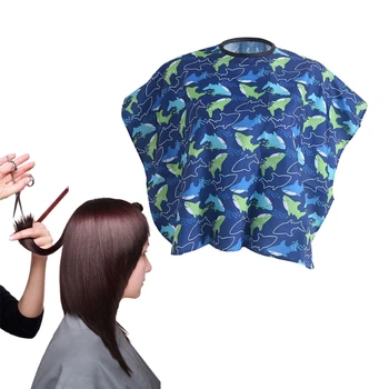 

New Child Kids Hairdresser Hair Cutting Barber Cape Haircut Apron Clothes Waterproof
