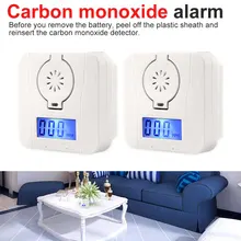 Токсичных сигнальный датчик дыма отравления газа Предупреждение Датчик безопасности сигнализация предупреждающая о возможности отравления светодиодная подсветка